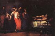 Giovanni da san giovanni The Wedding Night oil painting reproduction